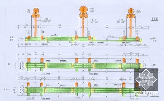 中国特色桥梁新技术讲解606页PPT（著名教授）-预应力框架横梁构造图