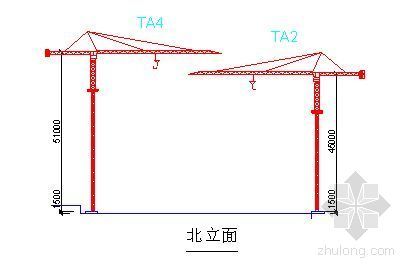某工程塔吊盲区施工方案资料下载-北京某工程群塔施工方案