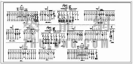 大型商场建施工图资料下载-大型商场照明系统图