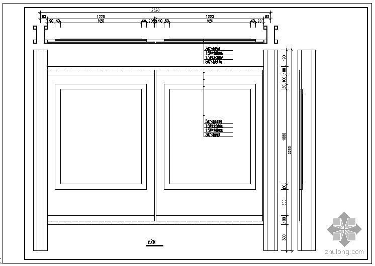 中国公交车站CAD图资料下载-某公交车站结构节点构造详图