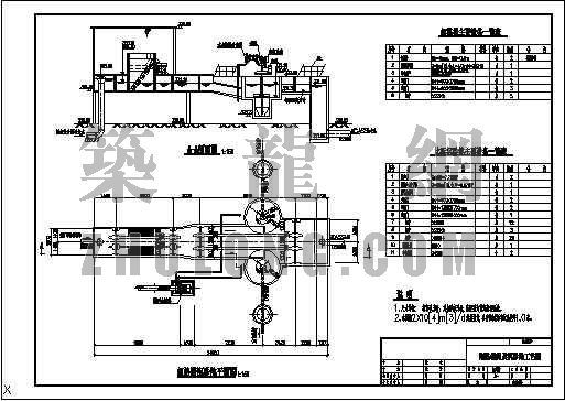 提篮沉砂井大样图资料下载-细格栅沉砂池大样图