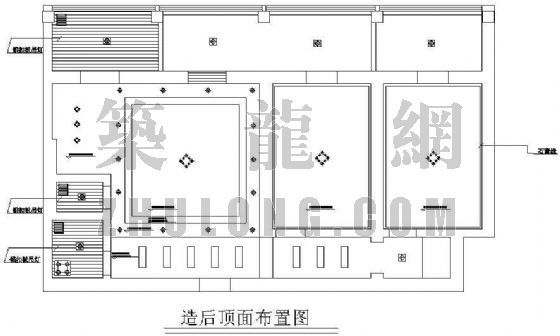 某宿舍装修平面图-2