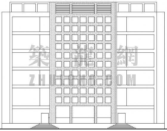 高等中学建筑资料下载-某教学楼建筑设计方案