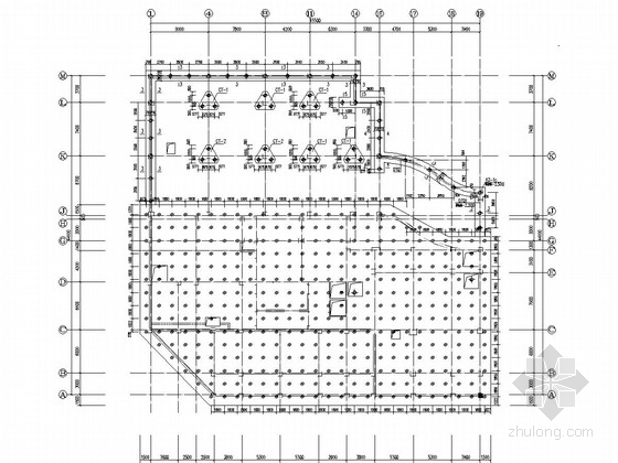 框架筏型基础资料下载-[四川]82.95米高框架剪力墙结构商住两用结构图（桩筏基础）