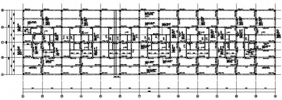 冷链物流仓储规划图资料下载-七层框架仓储综合楼结构施工图