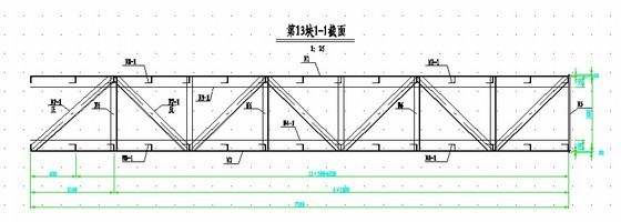 钢围堰CAD图资料下载-矩形双壁钢围堰第三节构造图