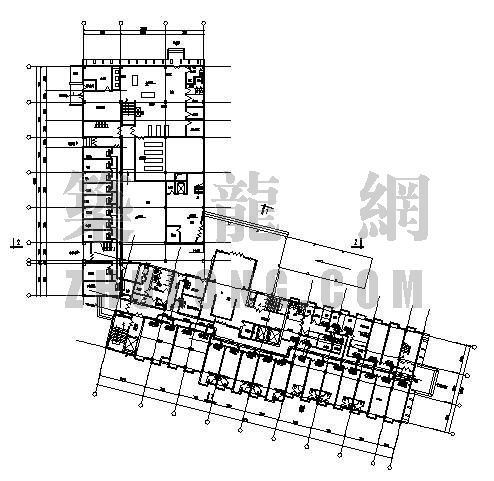 上海医院暖通图资料下载-上海某脑科医院空调设计图