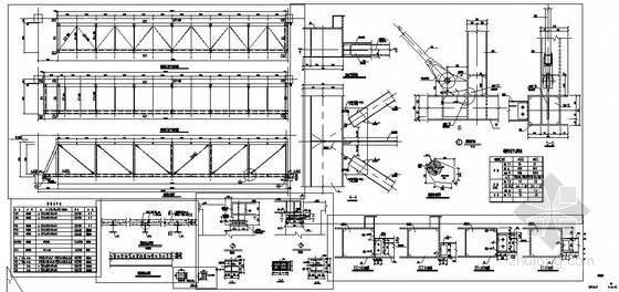 钢连廊节点资料下载-某钢结构连廊节点构造详图