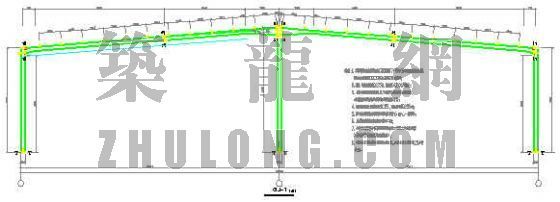 30米钢结构结施图资料下载-钢结构厂房结施图