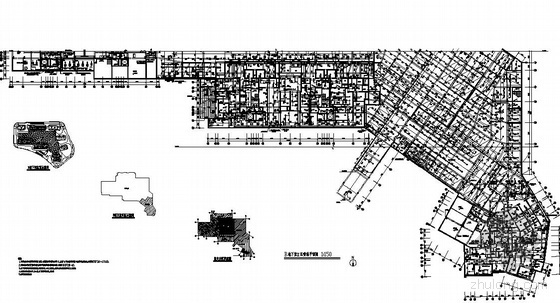cad地下室消防资料下载-福州市某居住组团大型地下室给排水消防施工图