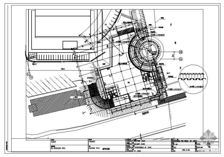 沟槽槽钢支护方案资料下载-某工程基坑支护（土钉墙、槽钢）图