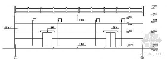 粮仓建筑施工图资料下载-某粮食仓库施工图纸