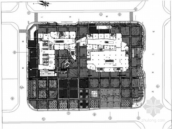 庭院景观照明资料下载-广场景观照明布置施工全套图