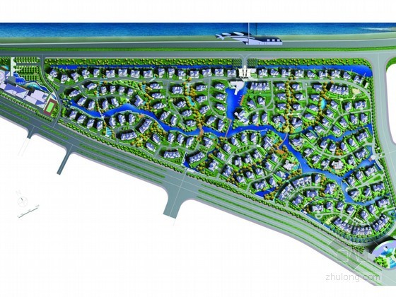 生态居住建筑规划资料下载-[福州]大型生态居住区景观规划设计