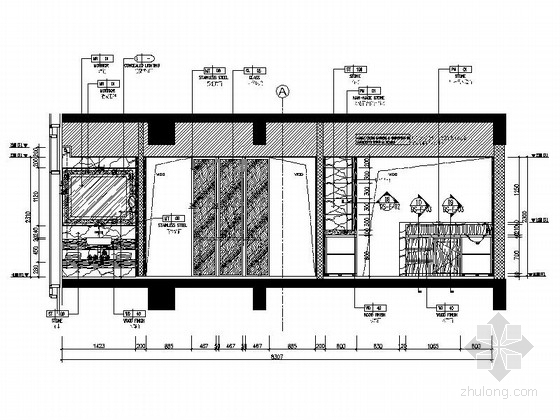 [南京]名师设计高档星级酒店全套装修施工图（含效果）- 