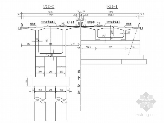 120米连续刚构桥资料下载-70+115+70m分离式连续刚构桥梁全套施工图（115张）