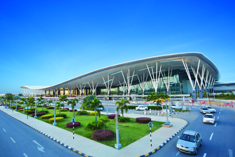机场植物墙资料下载-印度班加罗尔国际机场