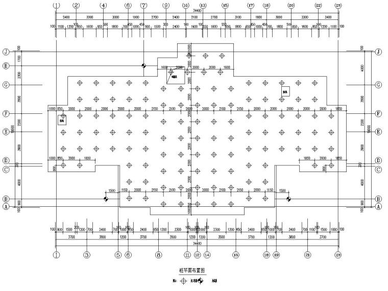 住宅结构平面图资料下载-[安徽]24层安置区高层住宅结构施工图
