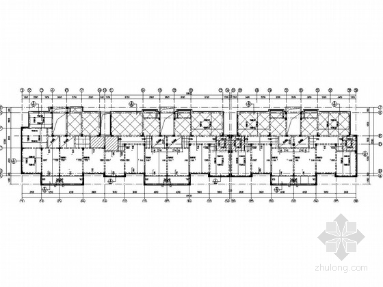 江苏框架结构建筑图纸资料下载-[江苏]七层框架结构住宅楼结构施工图（含建筑图）