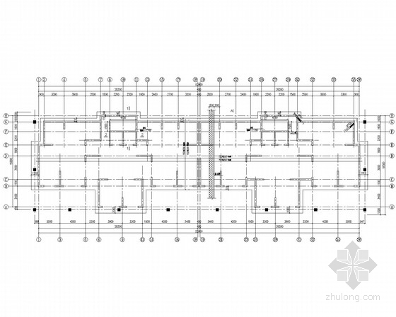 住宅18层剖面资料下载-[新规范]包头18层经济适用住宅剪力墙结构施工图