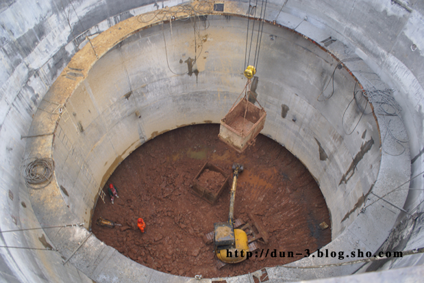 隧道施工新奥法、盾构法、TBM、浅埋暗挖法施工方法（121页）-竖井施工