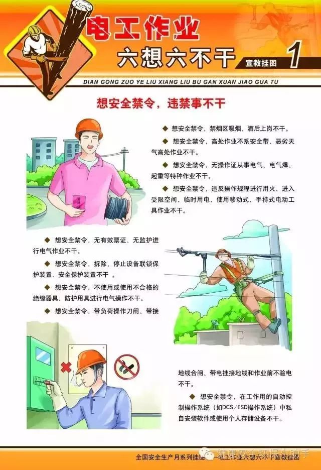 “安全生产月”宣传挂图，经典！_30