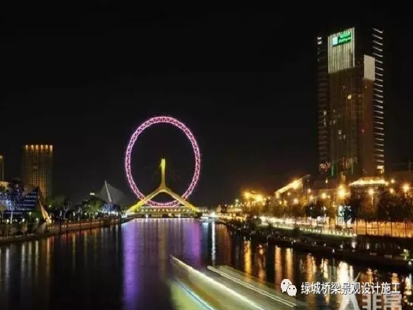 天津国泰桥施工方案资料下载-快来瞧一桥，天津的景观桥！要历史有历史，要颜值有颜值！