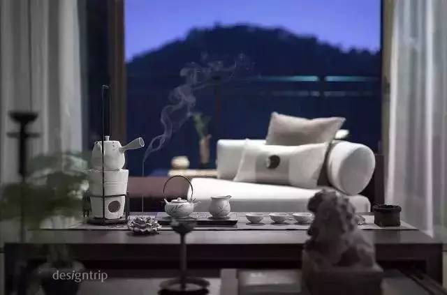 这种茶室设计还是以新中式最美！_23