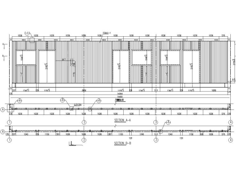 建筑活动板房施工图资料下载-箱体式精装修活动房结构施工图
