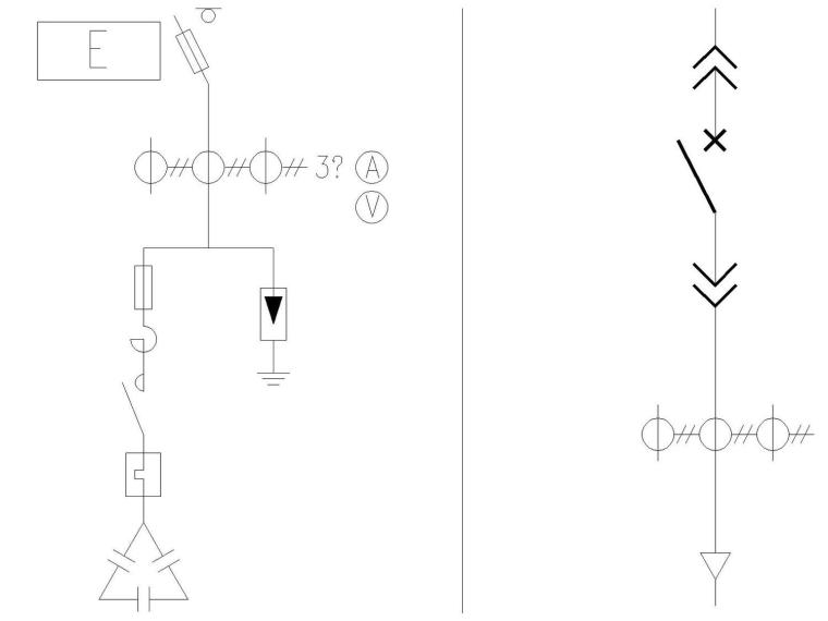 南方电网典型设计图集[CAD版]-4.11 分布式电源低压接入一次接线配置图-Model.jpg