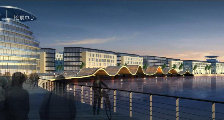 滨海河道景观资料下载-[福建]滨海经济开发区总体城市设计及核心区详细设计