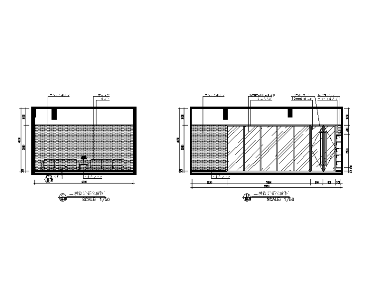 [山东]现代风格办公楼设计施工图（含效果图）-【山东】现代风格办公楼设计施工图（含效果图）立面图