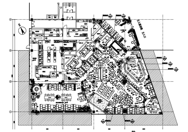 餐厅给排水施工说明资料下载-[贵阳]胡桃里PDF施工图（附给排水+电气图）