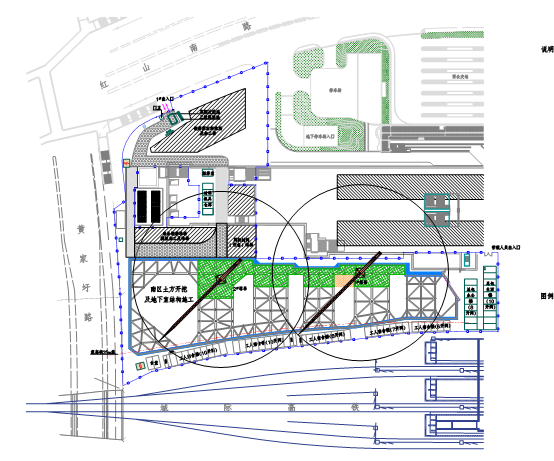 大型广场施工组织方案资料下载-南京莱蒙都会广场总承包工程施工组织设计