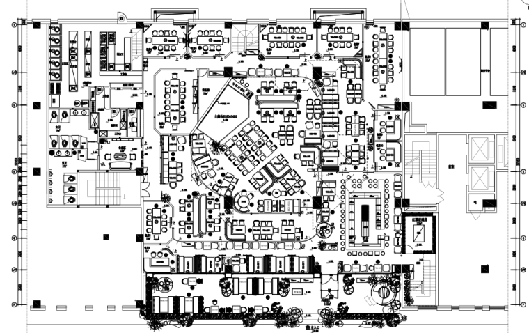 重庆大学城胡桃里资料下载-[西安]胡桃里效果图+PDF施工图（附电气图、给排水）