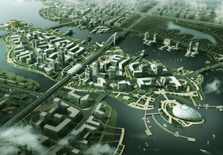 天津市河西区城市规划资料下载-[天津]东丽湖地区城市规划设计方案文本