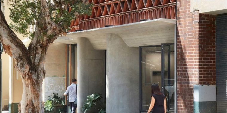 建筑设计的重要性资料下载-一次独一无二的建筑设计，悉尼LUIGI ROSSELLI建筑工作室改造设计