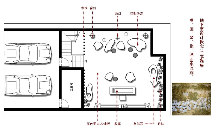 室内设计分析意向图资料下载-世尊家居--江苏别墅室内设计方案及意向图（23页）