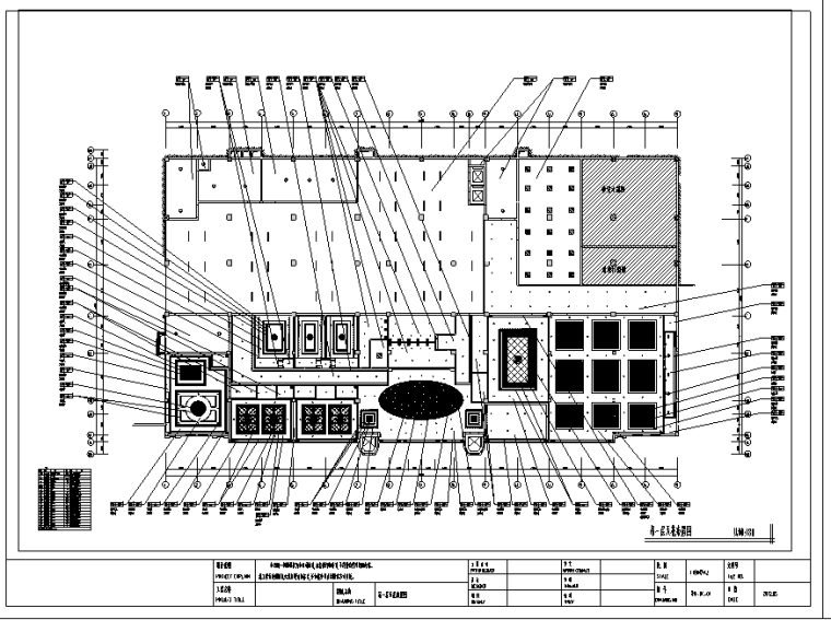 大型会议室建筑施工图资料下载-某公司会议室设计施工图