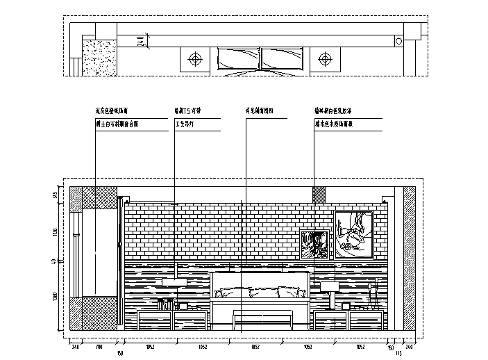 客厅平面施工图资料下载-[江苏]北欧风格别墅设计施工图（附效果图）