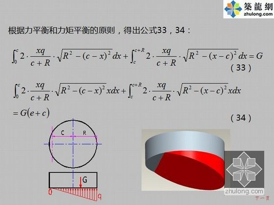 塔式起重机基础计算理论-圆形基础计算分析