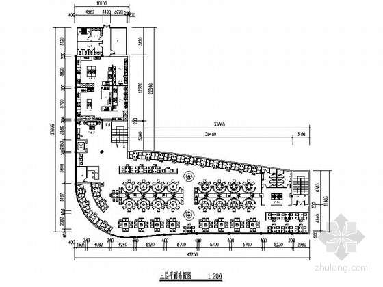 墙体隔断大样资料下载-[河南]精品火锅品牌连锁店室内装修图（含效果）