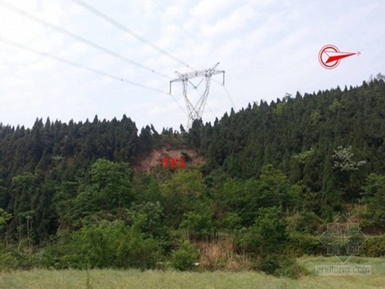 [四川]电网铁塔滑坡整治及防治工程勘察设计报告-微地形地貌 