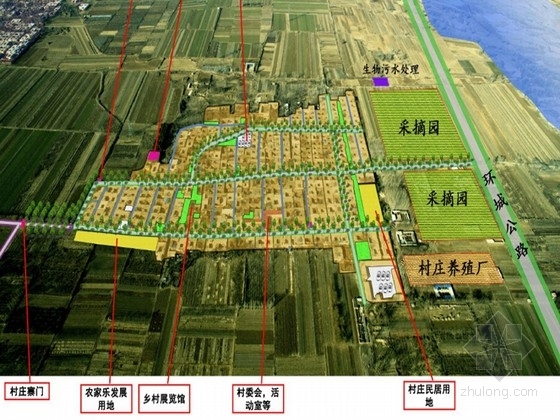 乡村公共空间案例分析资料下载-[河北]浓郁风情质朴乡村规划设计方案（独家原创）