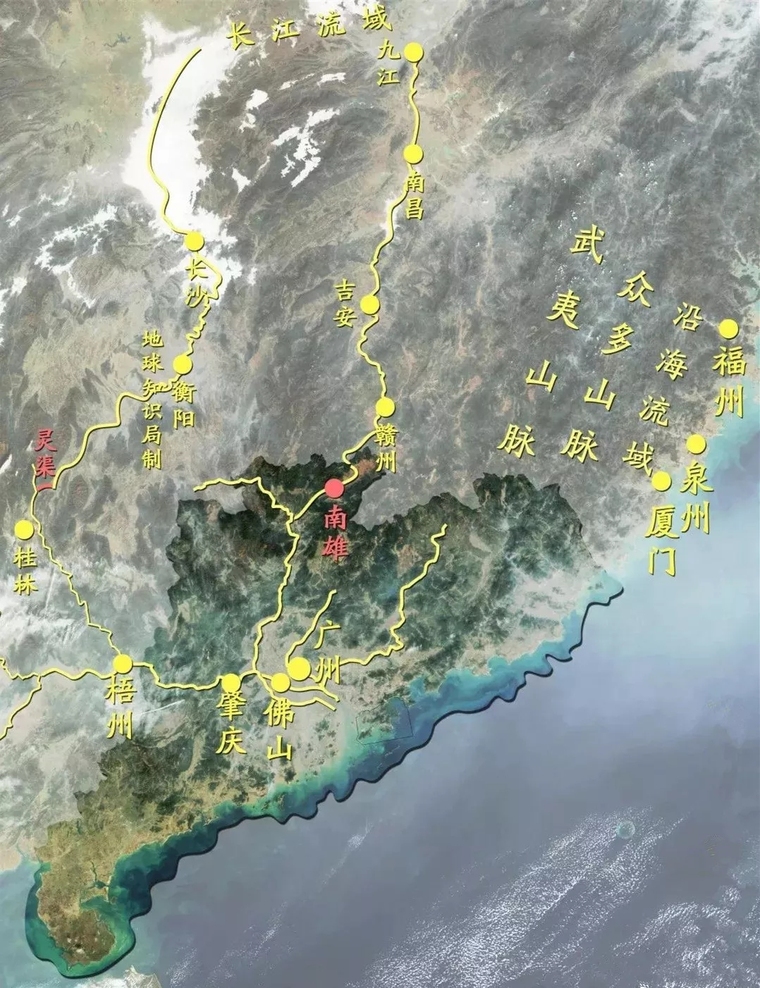 中国高铁开通线路图资料下载-沿海五大经济强省铁路（高铁）建设谁更牛