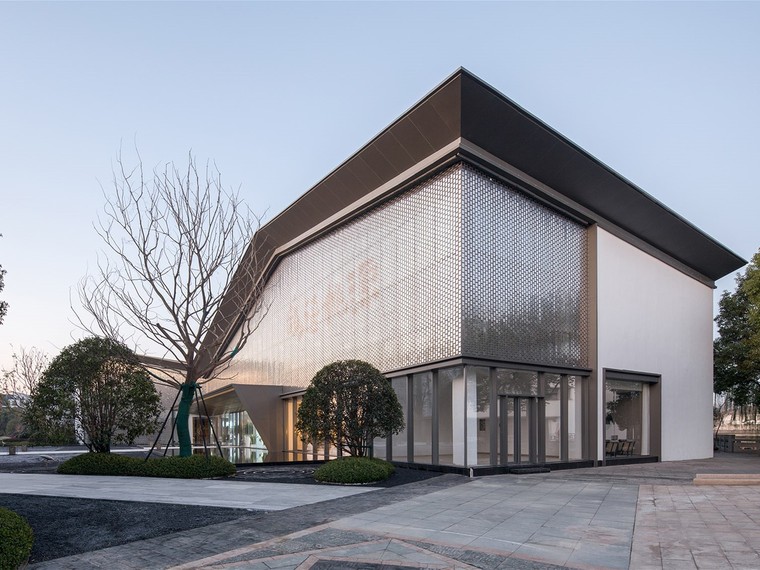 商业景区案例资料下载-泰州溱湖景区配套建筑