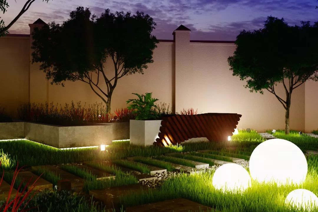这些bilingbiling的灯光夜景~-景观设计-筑龙园林景观论坛