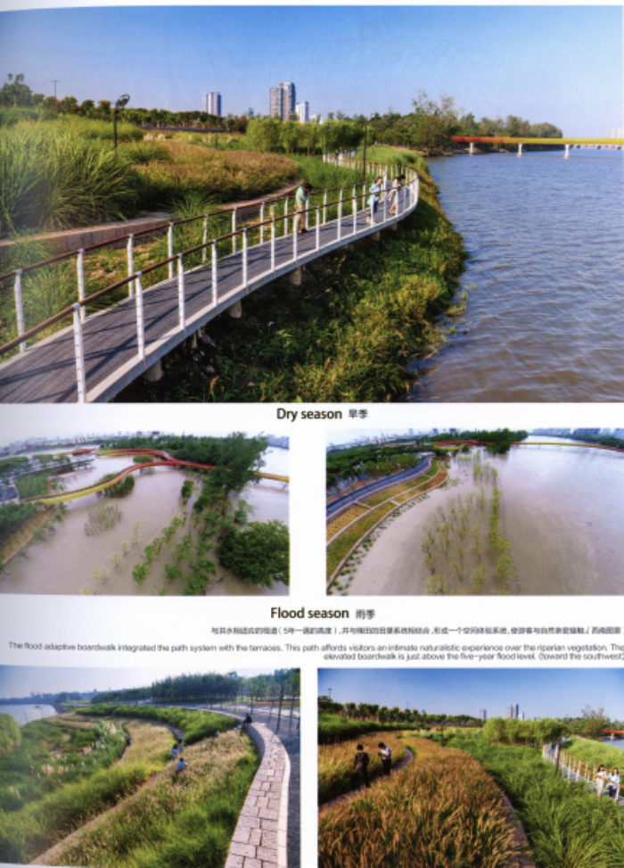 六盘水明湖湿地公园资料下载-”海绵城市“景观设计中的雨洪管理