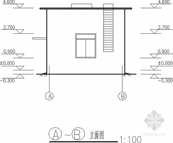 砌体结构屋面设计图资料下载-水源井泵房砌体结构施工图