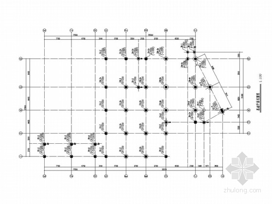 酒店食堂装修施工图资料下载-[重庆]地上三层框架结构教工食堂结构施工图